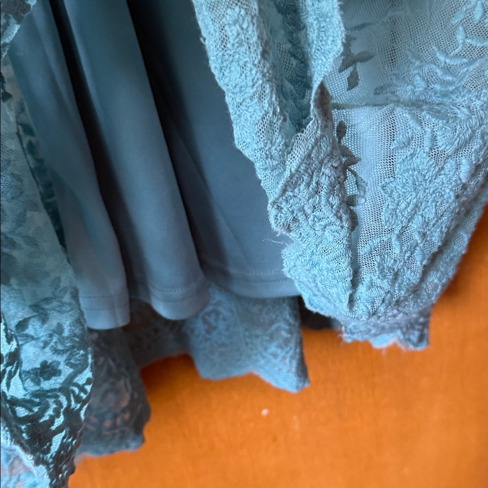 SUZANNE BETRO sheer Lace Long Sleeve Dress - Picture 5 of 9